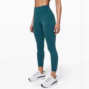 lululemon athletica Teal Leggings